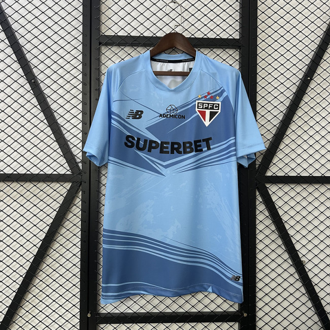 2025-26 Sao Paulo blue training jersey