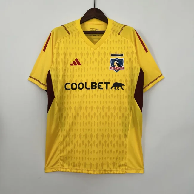 2023-24 colo colo yellow goalkeeper jersey