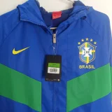 2025-26 Brazil blue windbreaker