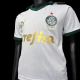 2024-25 Palmeiras away white kid kit