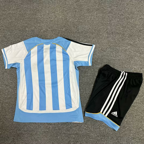 2006 Argentina home retro kid kit