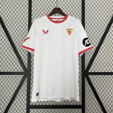 2024-25 Sevilla home soccer jersey