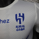 2025-26 Al-Hilal Saudi  Away player version jersey  (The player version is more slim fit, it is recommended to buy one size larger)