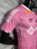 2025-26 Santos special version pink dragon soccer jersey   (The player version is more slim fit, it is recommended to buy one size larger)