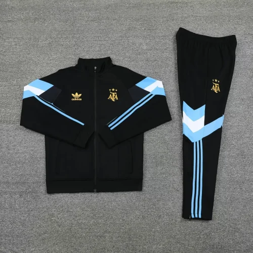 argentina 2024-25 black tracksuit