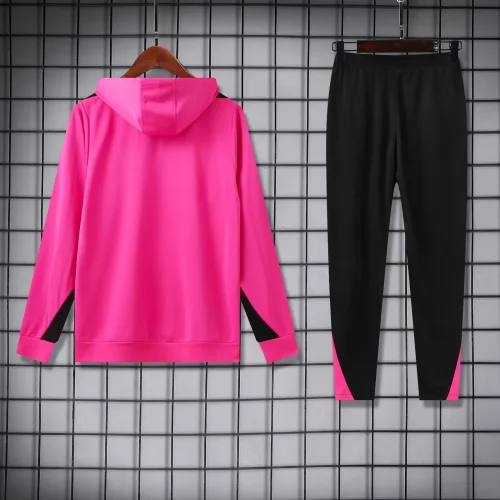 chelsea 2024-25 pink hooded training suit