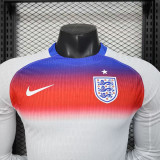 2025 England home long sleeve player version jersey   (The player version is more slim fit, it is recommended to buy one size larger)