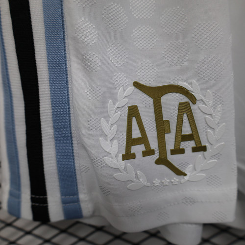 2025-26 Argentina white player version shorts