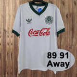 1989-91 Palmeiras away retro jersey