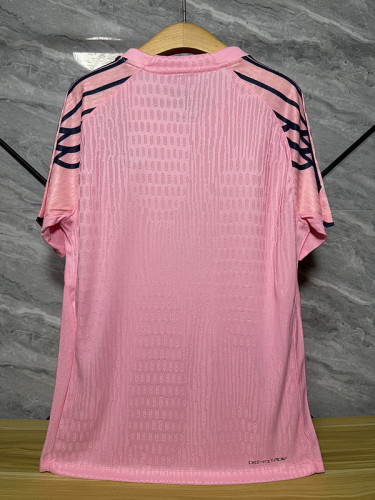 2025-26 Paris Saint Germain   Pink Player version jersey     (The player version is more slim fit, it is recommended to buy one size larger)