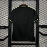 2024-25 Real Madrid  X BLACK AND NEON UNIQUE Jersey