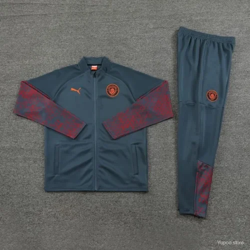 2023-24 Manchester City Grey Full Zipper