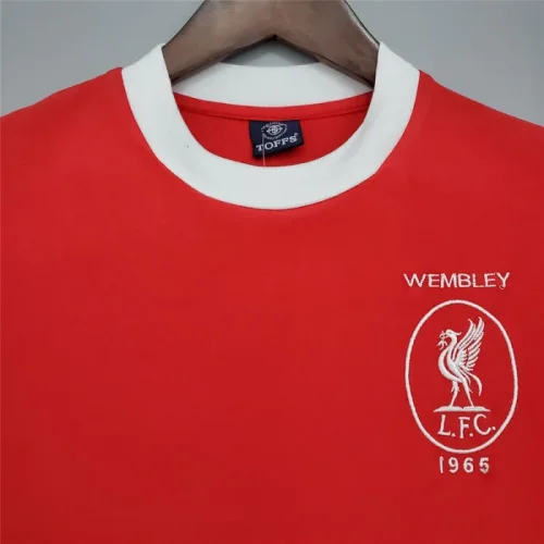 Liverpool 1965 home soccer jerseys