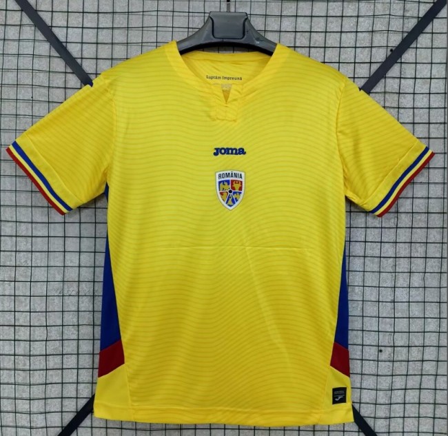2025 Romania home jersey