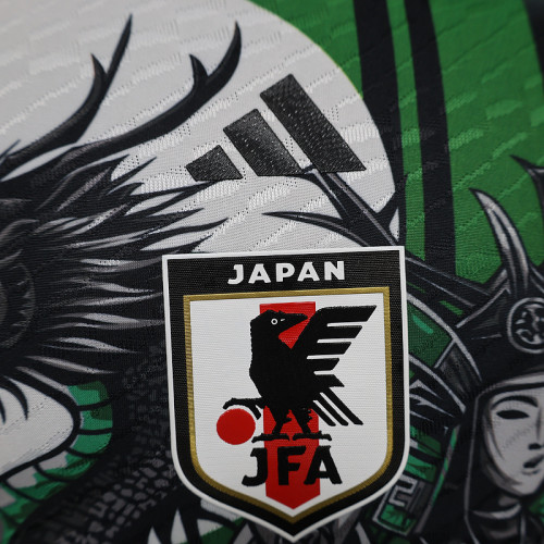Japan green special player version jersey (The player version is more slim fit, it is recommended to buy one size larger)