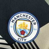 2025-26.Manchester City  I Black and yellow concept version Jersey