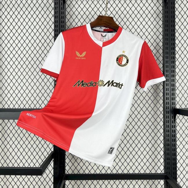 2025-26 Feyenoord Home Soccer Jersey