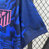 2024-25 Atletico Madrid third blue soccer jersey