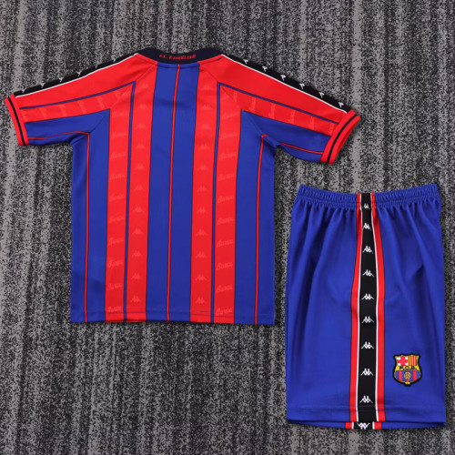 1997-98 Barcelona  home retro kid kit