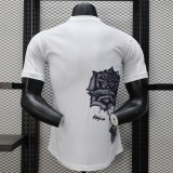 2024-25 Real Madrid Y3 white player version jersey (The player version is more slim fit, it is recommended to buy one size larger)