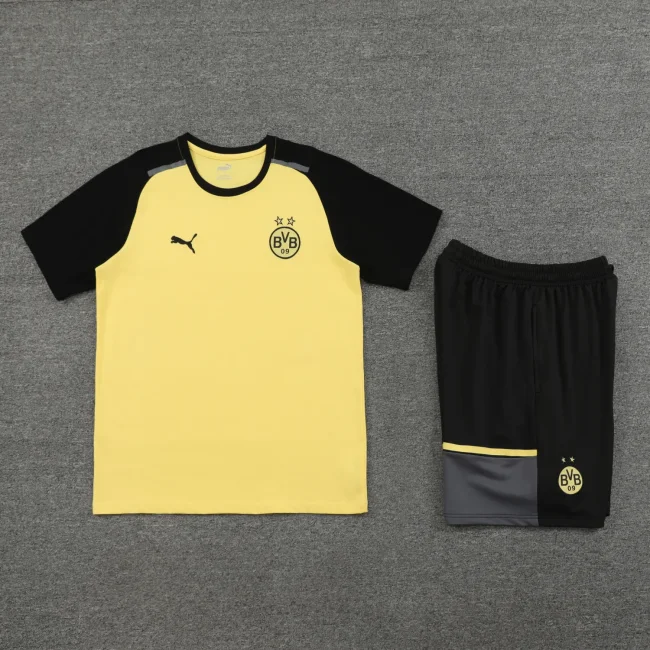 2024-25 Dortmund yellow cotton training suit