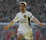 2006-07 Manchester United  away white retro player version jersey
