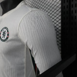 2025-26 Chelsea away long sleeve player version jersey  (The player version is more slim fit, it is recommended to buy one size larger)