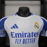 2025-26 .Real Madrid  white special player version jersey  (The player version is more slim fit, it is recommended to buy one size larger)