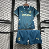 2024-25 Marseille away kids kit