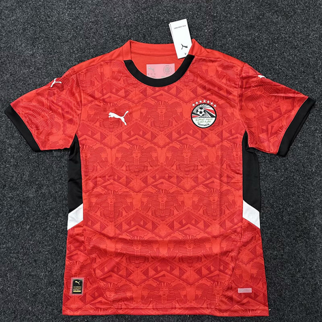 2024-25 Egypt home sococer jersey