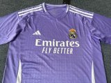 2024-25 Real Madrid purple training shirt jersey
