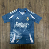 2025-26 Real Madrid  blue dragon soccer jersey