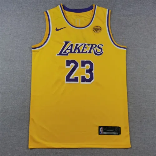 Lakers No. 23 James Yellow