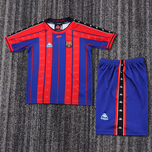 1997-98 Barcelona  home retro kid kit