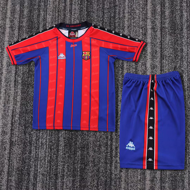 1997-98 Barcelona home retro kid kit