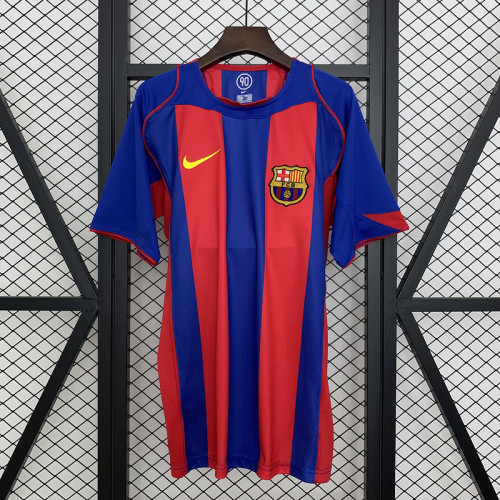 2004-05 .Barcelona  home retro jersey