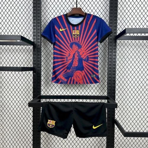 ２０25-26Barcelonaワンピース-モンキー・D・ルフィ Kids Kit