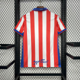 2001-02 Sporting Gijon  de Gijon Home Retro Jersey