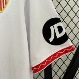 2024-25 Sevilla home soccer jersey