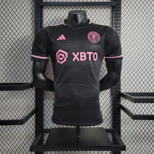 2023-24 Miami away player version soccer jerseys   (The player version is more slim fit, it is recommended to buy one size larger)