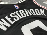 Season 2023 Clippers Black City Edition # 0 NBA Jersey