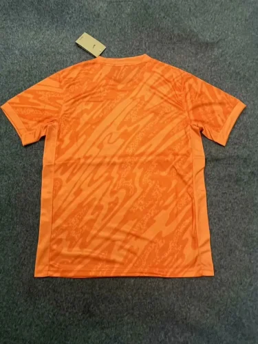 2024 England Orange Goalkeeper Jersey