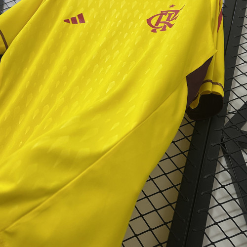 2025-26 Flamengo Limited Edition Goalkeeper Yellow Jersey