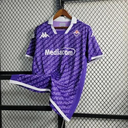 2023-24 Fiorentina home soccer jerseys