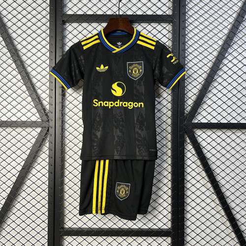 2025-26 Manchester United Third Away kid kit