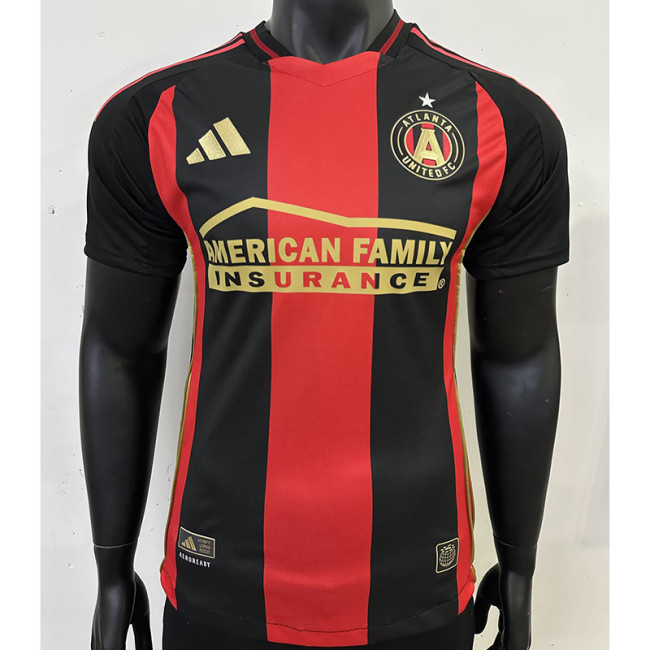 2025-26 Atlanta United Home Player version jersey (The player version is more slim fit, it is recommended to buy one size larger)