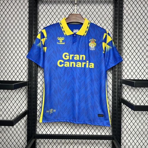 2024-25 Las Palmas away blue soccer jersey