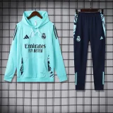 2024-25 Real Madrid green hoodie suit
