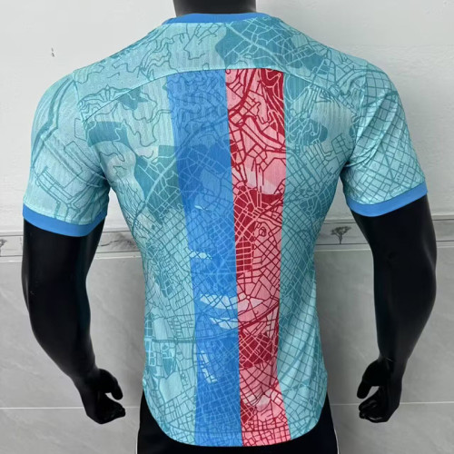 2025-26 Barcelona Blue Special Edition Player Version jersy