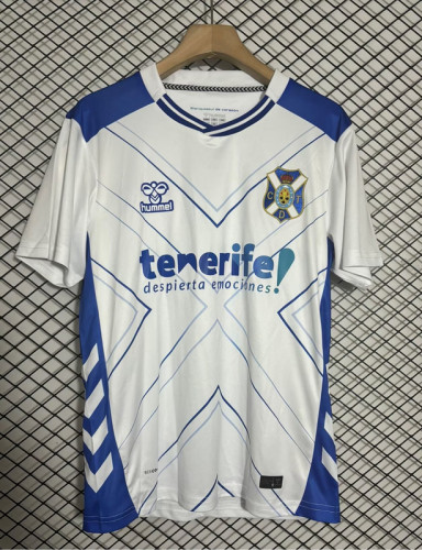 2025-26 Tenerife Home Soccer Jersey